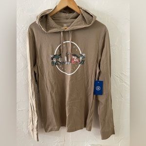 Hurley - Floral Jersey LS Hoodie Tee